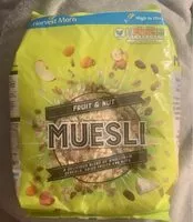 Suhkru kogus sees Fruit & Nut Museli