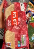 入っている砂糖の量 Soft white toasting muffins