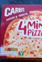 入っている砂糖の量 Mini pizza