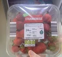 Suhkru kogus sees strawberrys