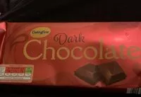 चीनी की मात्रा Dark chocolate