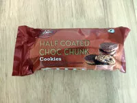 Suhkru kogus sees Half coated choc chunk