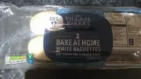 入っている砂糖の量 Bake at Home White Baguettes