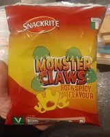 Suhkru kogus sees Monster Claws