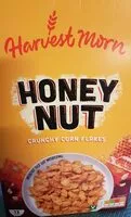 Suhkru kogus sees Honey Nut Crunchy Corn Flakes