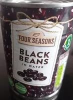 Amount of sugar in Black Beans in water