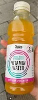 入っている砂糖の量 Vitamin water Orange, mango & passionfruit