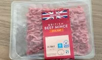 Cantidad de azúcar en Ashfields beef mince