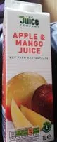 入っている砂糖の量 Apple and mango juice