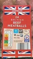 Jumlah gula yang masuk Beef meatballs
