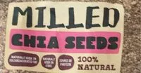 Quantité de sucre dans Milled chia seeds