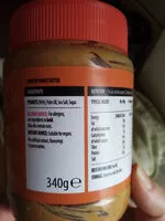 Jumlah gula yang masuk Peanut butter