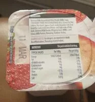 Zuckermenge drin Strawberry mousse