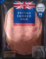 Cantidad de azúcar en British Smoked Ham