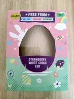 चीनी की मात्रा Strawberry white choco egg
