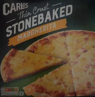 入っている砂糖の量 Thin Crust Stonebaked Margherita