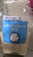 चीनी की मात्रा Long grain rice