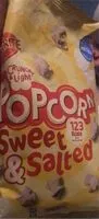 Suhkru kogus sees Sweet and Salted Popcorn