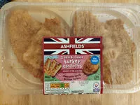 Cantidad de azúcar en Ham and cheese turkey scalopes