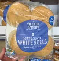 入っている砂糖の量 Soft & Sliced White Rolls