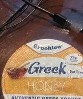 Cantidad de azúcar en Honey  Greek yogurt