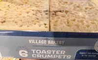 Zuckermenge drin Toaster crumpets