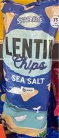 Suhkru kogus sees Sea Salt Lentil Chips