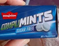 Количество сахара в CompliMints