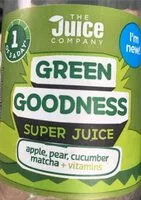 入っている砂糖の量 Super juice