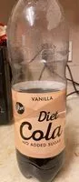 Cantidad de azúcar en Vanilla Diet Cola