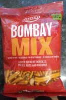 Cantidad de azúcar en Bombay Mix