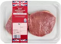 Cantidad de azúcar en 21 day matured British beef medallion steak