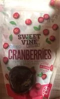 入っている砂糖の量 Dried Cranberries