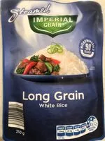 入っている砂糖の量 Long Grain White Rice