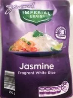 入っている砂糖の量 Jasmine Fragrant White Rice