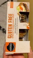 Jumlah gula yang masuk Gluten free apricot and sunflower seed specialty crackers