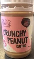 चीनी की मात्रा Crunchy peanut butter
