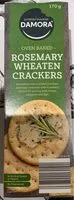 Jumlah gula yang masuk Rosemary Weaten Crackers