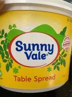 Jumlah gula yang masuk Sunny Vale table spread