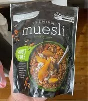 Cantidad de azúcar en Premium Muesli Fruit Free