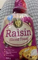 含糖量 Raisin slice toast