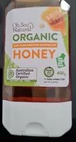 चीनी की मात्रा Organic honey