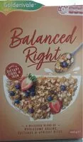 Cantidad de azúcar en Balanced Right
