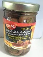 Cantidad de azúcar en Rouleaux d'anchois avec câpres