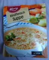 Zuckermenge drin Rindfleischsuppe