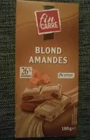 Quantité de sucre dans Blond Amandes