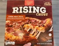 Amount of sugar in Rising Crust - Three meat pizza