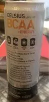 चीनी की मात्रा Celsius bcaa enrgui