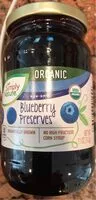 Suhkru kogus sees Organic Blueberry Preserves