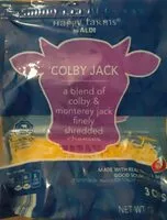 Sugar and nutrients in Colby jack